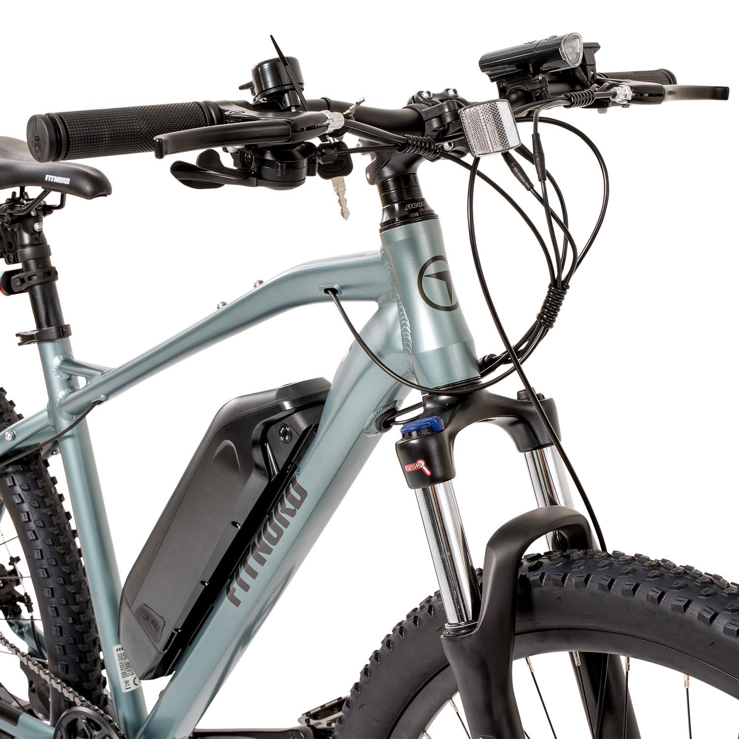 FitNord Ranger 200 Sähkömaastopyörä, vihreä (540Wh akku)