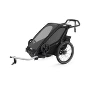 Lastenkuljetusperäkärry THULE Chariot Sport 1, Midnightblack 1