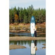FitNord Aqua 330 SUP-lautasetti, KEMI (valko-musta), lasikuitumelalla, G2 1