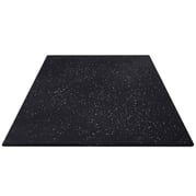 FitNord Kumilaatta 1m x 1m x 20mm, musta valkoisilla pilkuilla 1