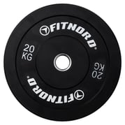 FitNord Bumper Black Levypaino 20 kg 1