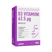 ICONFIT Blister Vitamin D3 Women 2500 IU N60 FI — D3-vitamiini 1