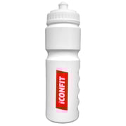 ICONFIT Shaker Bike Bottle 750ml - White