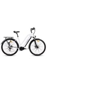 **OUTLET**FitNord Ava 500 Sähköpyörä, 2021, 46cm, Valkoinen (612 Wh tehoakku)
