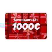 1000 euron lahjakortti