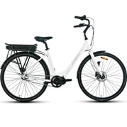 **OUTLET**FitNord Classic 500 Sähköpyörä, valkoinen (612 Wh akku)