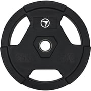 Levypaino 25 kg, FitNord Tri Grip Black