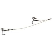 RAGE 49 strand double stinger 6kg / 10cm,5cm / size 6&8 x 2pcs