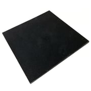 FitNord Kumilaatta 1m x 1m x 30mm, musta