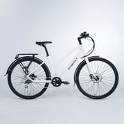 **OUTLET VANTAA** Scushi Norway Universe Sähköpyörä, valkoinen (360 Wh akku), Runko 46cm