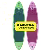 Tuplapaketti: 2 kpl FitNord Aqua Leaf 340 SUP-lautasetti