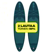 Tuplapaketti: 2 kpl FitNord Aqua 330 SUP-lautasetti, petroli