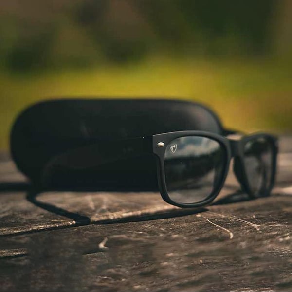 Fox Rage Sunglasses Matt Black Grey Lens 7