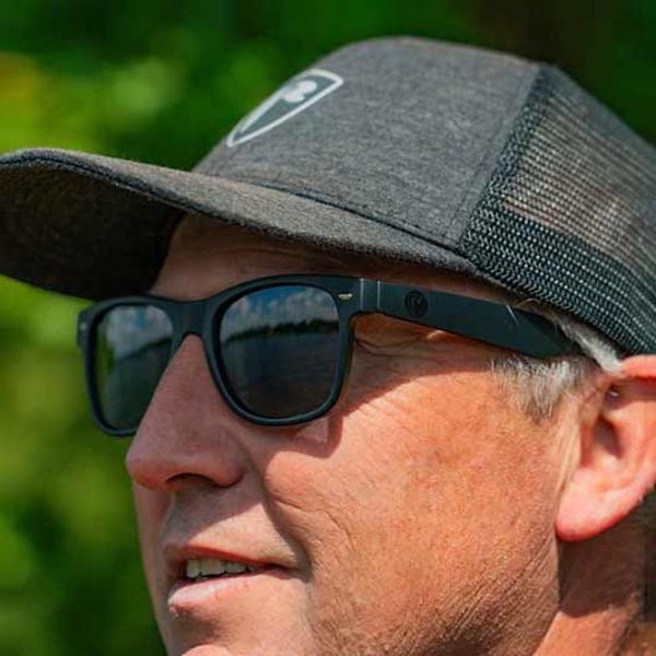 Fox Rage Sunglasses Matt Black Grey Lens 5