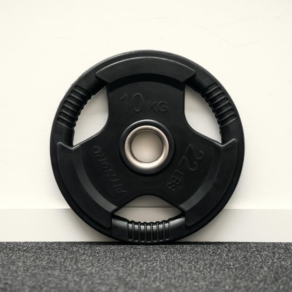 Levypaino 10 kg, FitNord Tri Grip Black G2 3