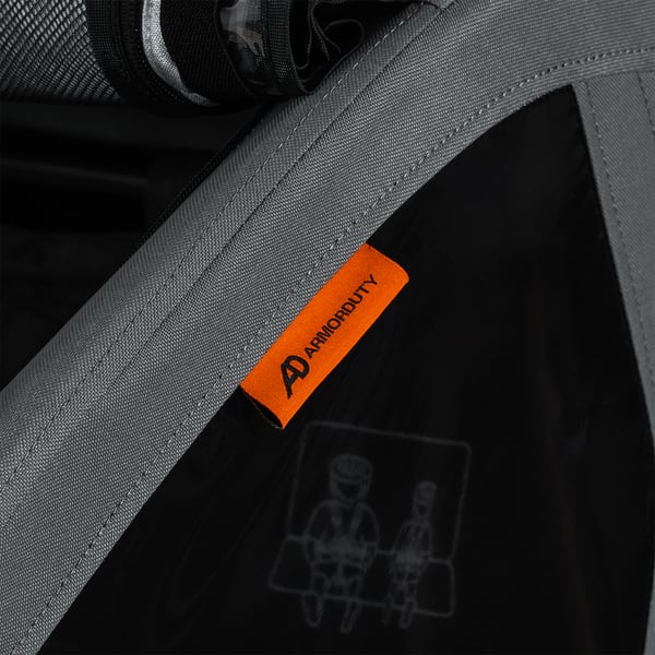 ArmorDuty TR-01 Lapsenkuljetusperäkärry, 2 lapselle 19
