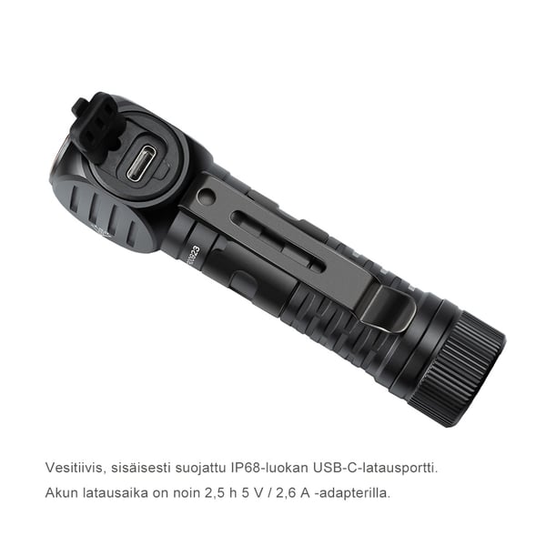 Otsalamppu/monitoimivalaisin Fenix HM61R V3.0, 1800 lm 3