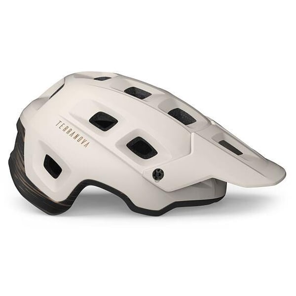 MET Helmet Terranova MIPS Off-White Pyöräilykypärä, valkoinen 4