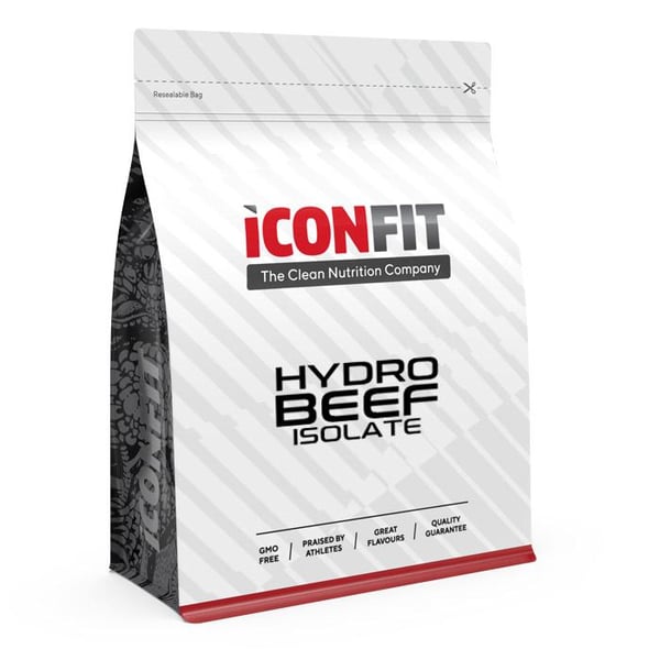 ICONFIT HydroBEEF Isolate - Chocolate 1kg — Naudan proteiini-isolaatti 1