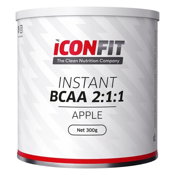 *OUTLET PÄIVÄYS* ICONFIT BCAA 2:1:1 - Omena 300g – Aminohappojauhe 1
