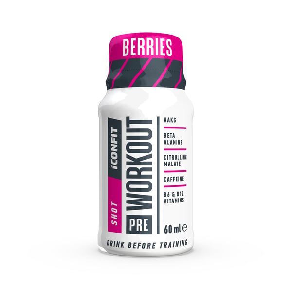 ICONFIT Pre Workout Shot 60ML - Berries — Pre-workout 1