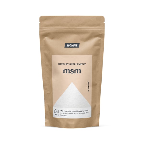 ICONFIT MSM Powder 150g — MSM-jauhe 1