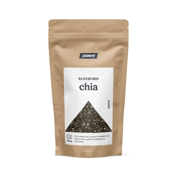 ICONFIT Chia Seeds 150g — Chia-siemenet 1