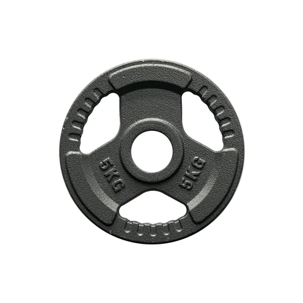 FitNord Valurautainen 50 mm levypaino otekahvoilla 5 kg 1
