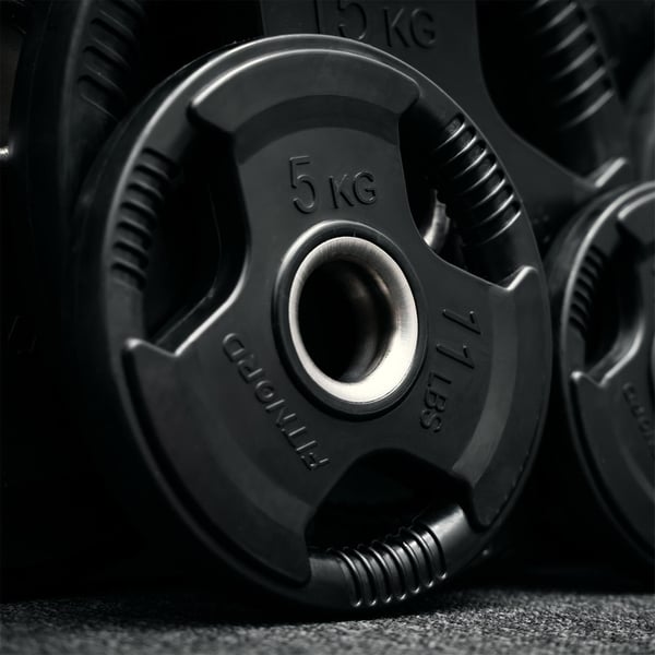 Levypaino 5 kg, FitNord Tri Grip Black G2 2