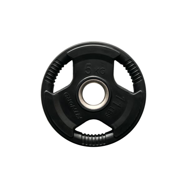 Levypaino 5 kg, FitNord Tri Grip Black G2 1