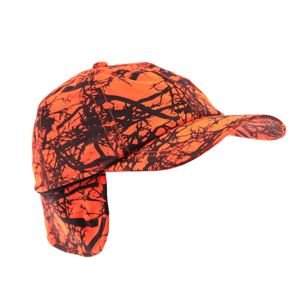 SnowFox Metsästyshattu - Oranssi - Camo 2