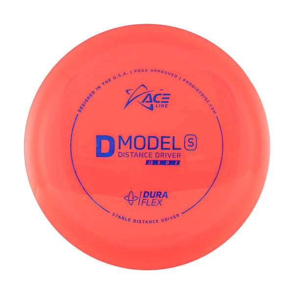 Prodigy Disc ACE Line D Model S DuraFlex Pituusdraiveri Frisbeegolfkiekko, punainen 1