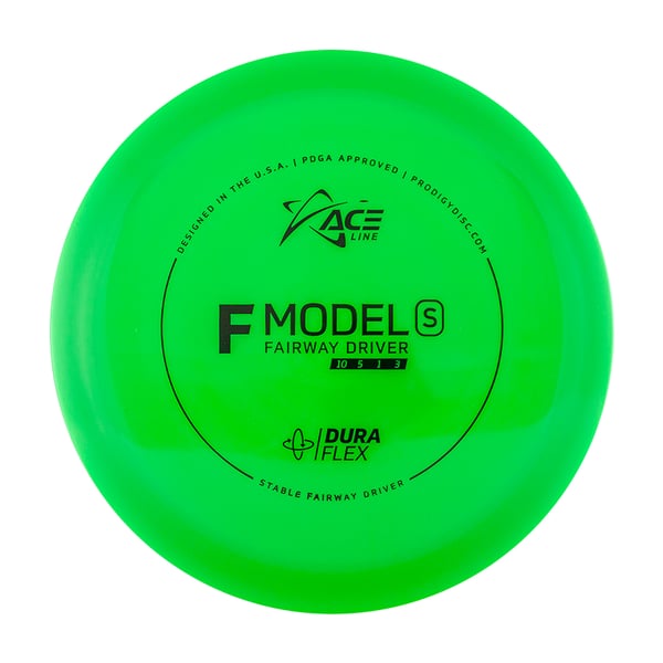 Prodigy Disc ACE Line F Model S DuraFlex Väylädraiveri Frisbeegolfkiekko, vihreä 1