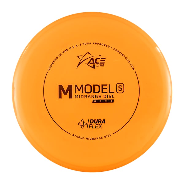 Prodigy Disc ACE Line M Model S DuraFlex Midari Frisbeegolfkiekko, oranssi 1