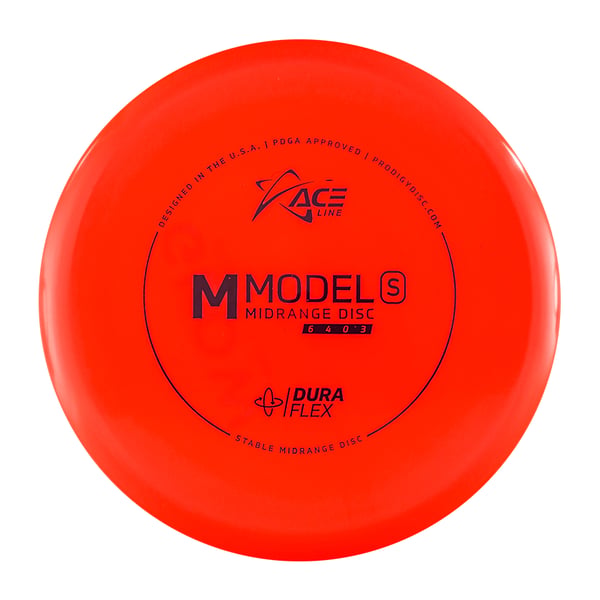 Prodigy Disc ACE Line M Model S DuraFlex Midari Frisbeegolfkiekko, punainen 1
