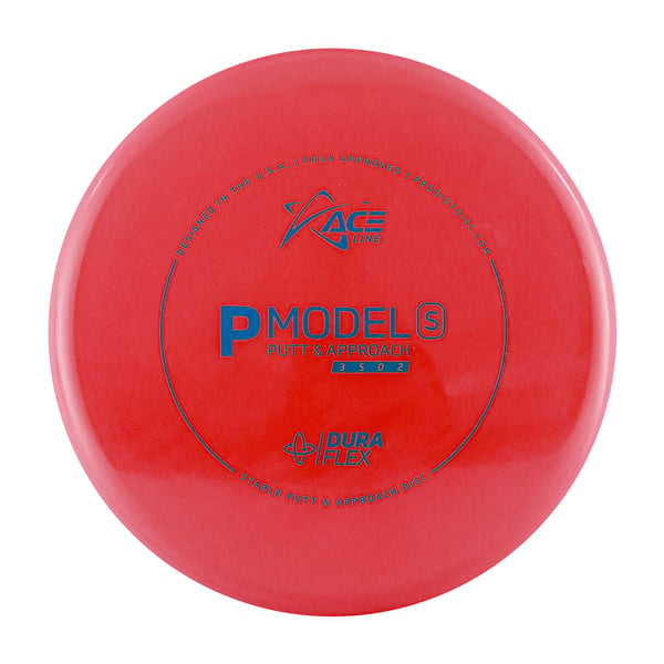 Prodigy Disc ACE Line P Model S DuraFlex Putteri Frisbeegolfkiekko, punainen 1
