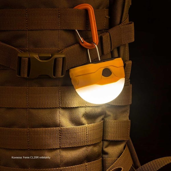 LED-lyhty Fenix CL20R, 300 lm keltainen 2