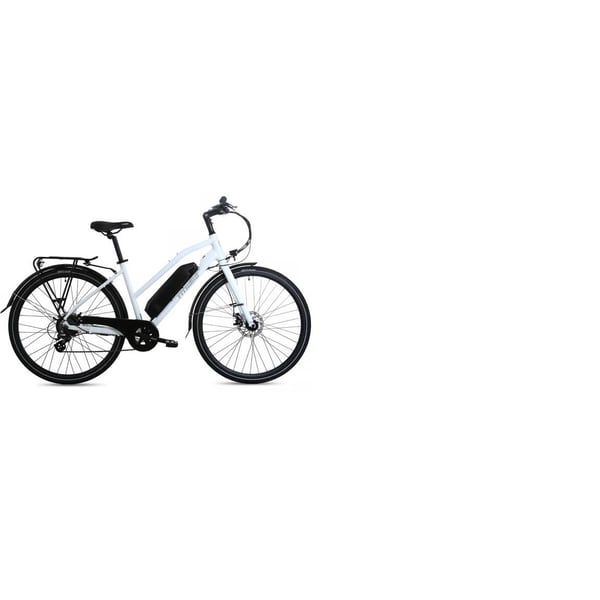 **OUTLET**FitNord Ava 200 Sähköpyörä 2024, valkoinen, 51cm(540 Wh akku) 1
