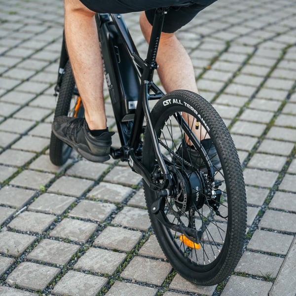 FitNord Ranger Urban Jr. Sähkömaastopyörä, musta (360 Wh tehoakku) 3