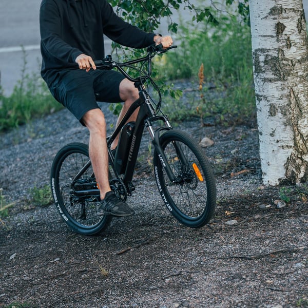 FitNord Ranger Urban Jr. Sähkömaastopyörä, musta (360 Wh tehoakku) 6
