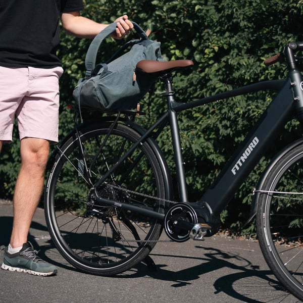 FitNord Venture 500 Sähköpyörä 2024, musta (612 Wh akku) 4
