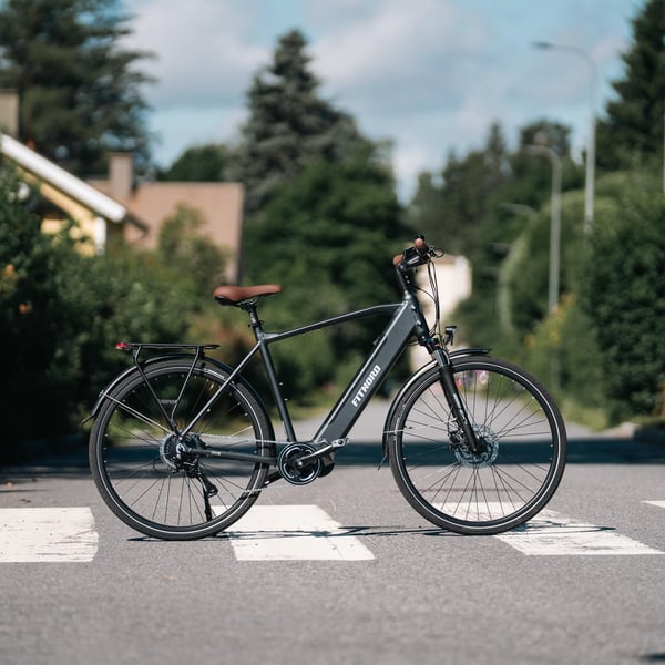 FitNord Venture 500 Sähköpyörä 2024, musta (612 Wh akku) 8