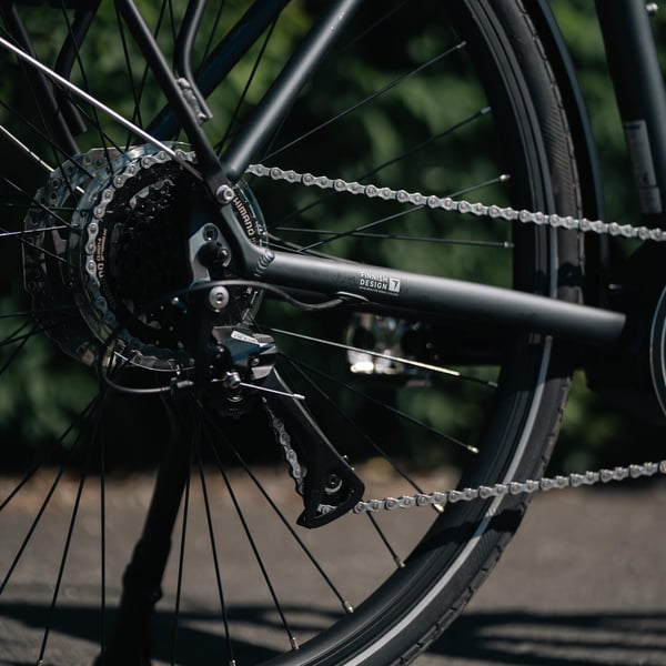 FitNord Venture 500 Sähköpyörä 2024, musta (612 Wh akku) 7
