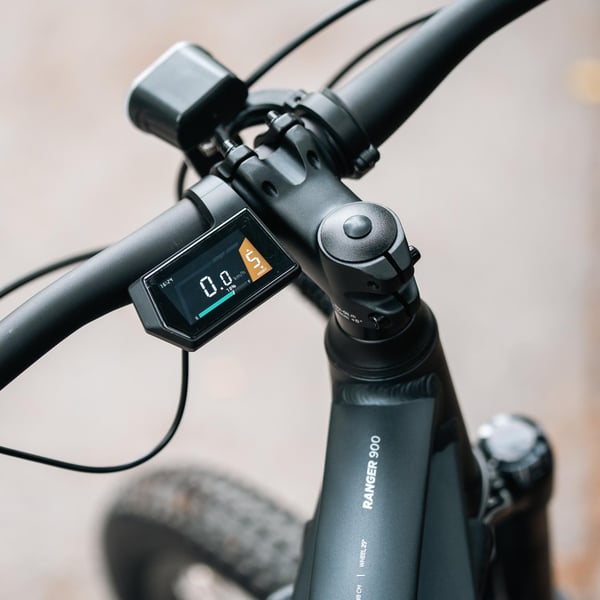 FitNord Ranger 900 Sähkömaastopyörä 2024, musta (856 Wh tehoakku) 7