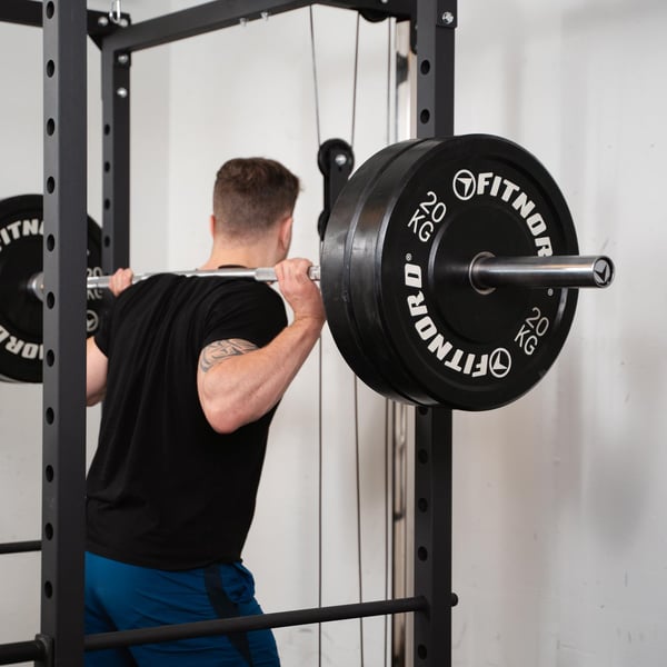 FitNord Power Rack 500 ylä- ja alataljalla 3