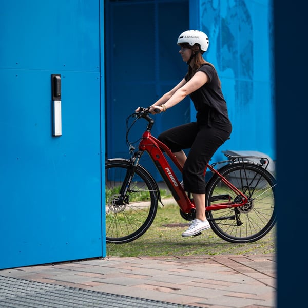 FitNord Ava 300 Sähköpyörä 2024, punainen (720 Wh tehoakku) 4