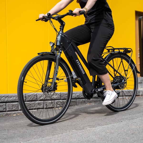 FitNord Ava 300 Sähköpyörä 2024, musta (720 Wh tehoakku) 4