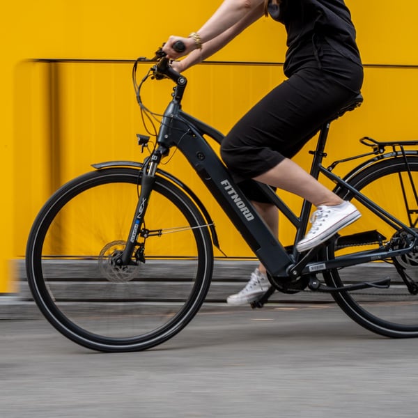 FitNord Ava 300 Sähköpyörä 2024, musta (720 Wh tehoakku) 6