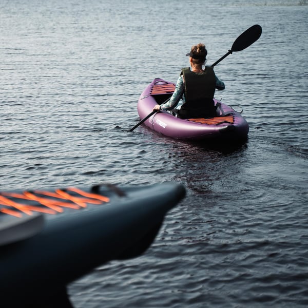 FitNord Seal One ilmatäytteinen kajakki, tumma violetti (1-istuttava) (2023-2024) 11