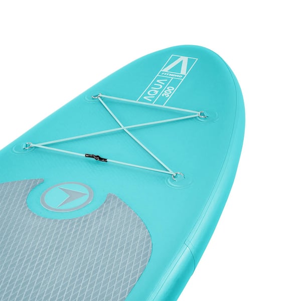 FitNord Aqua 300 SUP-lautasetti, turkoosi (kantavuus 120 kg) G2 5